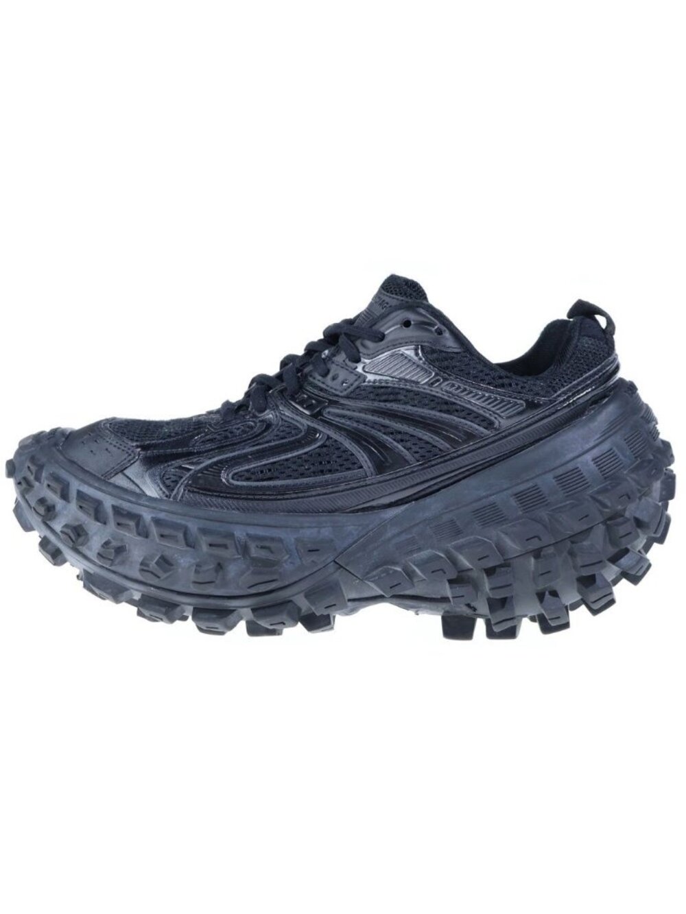 Balenciaga Bouncer Defender Sneakers Low Top Black
